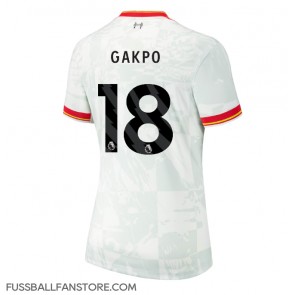 Liverpool Cody Gakpo #18 Replik 3rd trikot Damen 2024-25 Kurzarm